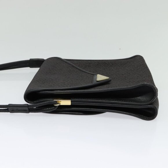 SAINT LAURENT Shoulder Bag PVC Gray Gold Auth 132120 - Picture 4 of 16